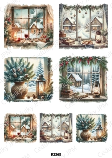 Rýžový a Soft papír A4 pro decoupage- R02368