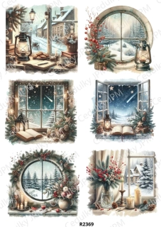 Rýžový a Soft papír A4 pro decoupage- R02369