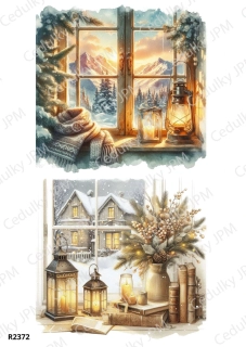 Rýžový a Soft papír A4 pro decoupage- R02372