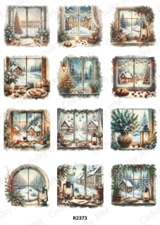 Rýžový a Soft papír A4 pro decoupage- R02373