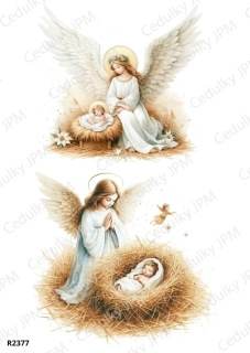 Rýžový a Soft papír A4 pro decoupage- R02377