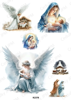 Rýžový a Soft papír A4 pro decoupage- R02378
