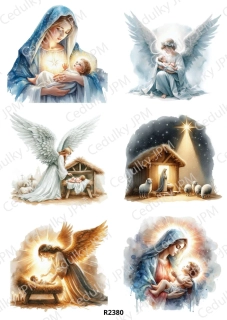 Rýžový a Soft papír A4 pro decoupage- R02380
