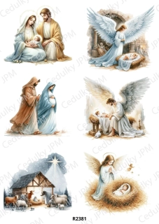 Rýžový a Soft papír A4 pro decoupage- R02381