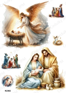 Rýžový a Soft papír A4 pro decoupage- R02382