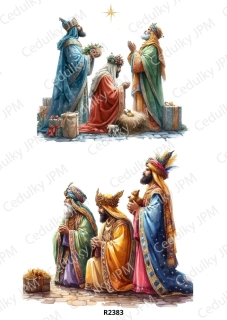 Rýžový a Soft papír A4 pro decoupage- R02383