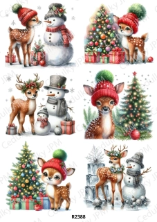 Rýžový a Soft  papír  A4 pro decoupage- R02388