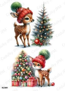 Rýžový a Soft  papír  A4 pro decoupage- R02389