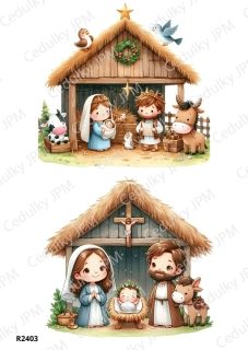 Rýžový a Soft  papír  A4 pro decoupage- R02403