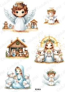 Rýžový a Soft  papír  A4 pro decoupage- R02404