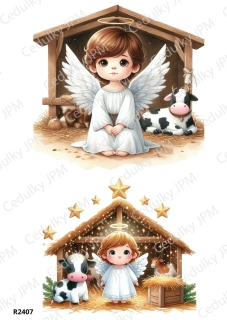 Rýžový a Soft  papír  A4 pro decoupage- R02407