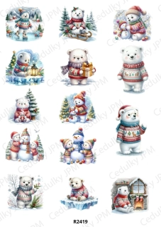 Rýžový a Soft  papír  A4 pro decoupage- R02419