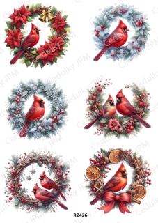 Rýžový a Soft  papír  A4 pro decoupage- R02426