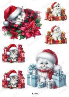 Rýžový a Soft papír A4 pro decoupage- R02441