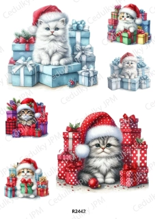 Rýžový a Soft papír A4 pro decoupage- R02442