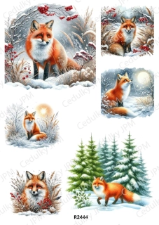 Rýžový a Soft papír A4 pro decoupage- R02444