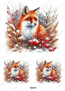 Rýžový a Soft papír A4 pro decoupage- R02449