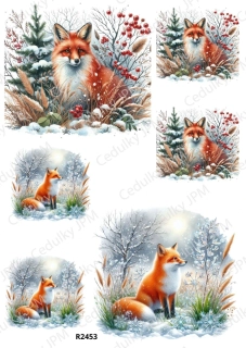 Rýžový a Soft papír A4 pro decoupage- R02453
