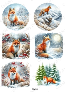 Rýžový a Soft papír A4 pro decoupage- R02456