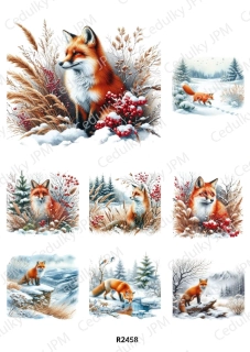 Rýžový a Soft papír A4 pro decoupage- R02458