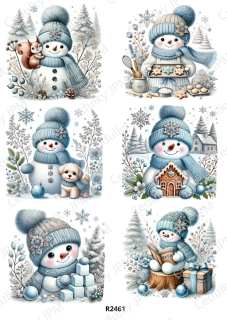 Rýžový a Soft papír A4 pro decoupage- R02461
