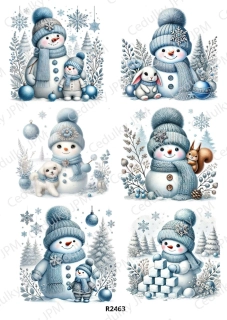 Rýžový a Soft papír A4 pro decoupage- R02463