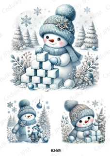 Rýžový a Soft papír A4 pro decoupage- R02465
