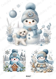 Rýžový a Soft papír A4 pro decoupage- R02467