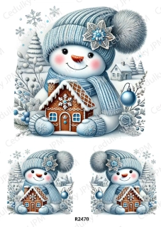 Rýžový a Soft papír A4 pro decoupage- R02470
