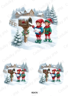 Rýžový a Soft papír A4 pro decoupage- R02476