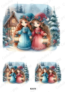 Rýžový a Soft papír A4 pro decoupage- R02478