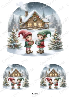 Rýžový a Soft papír A4 pro decoupage- R02479