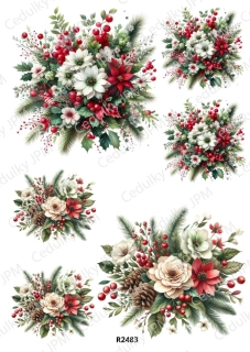 Rýžový a Soft papír A4 pro decoupage- R02483