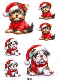 Rýžový a Soft papír A4 pro decoupage- R02495