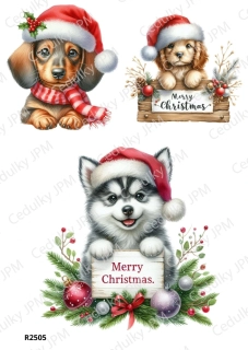 Rýžový a Soft papír A4 pro decoupage- R02505