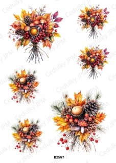 Rýžový a Soft papír A4 pro decoupage- R02507