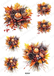 Rýžový a Soft papír A4 pro decoupage- R02508
