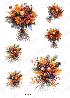 Rýžový a Soft papír A4 pro decoupage- R02509