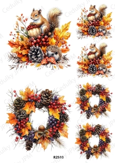 Rýžový a Soft papír A4 pro decoupage- R02510