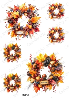 Rýžový a Soft papír A4 pro decoupage- R02512