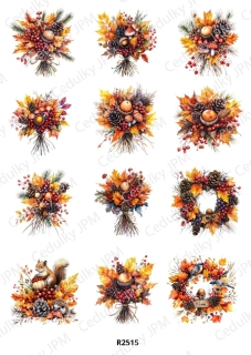 Rýžový a Soft papír A4 pro decoupage- R02515