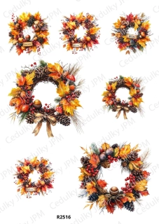 Rýžový a Soft papír A4 pro decoupage- R02516