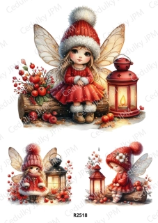 Rýžový a Soft papír A4 pro decoupage- R02518