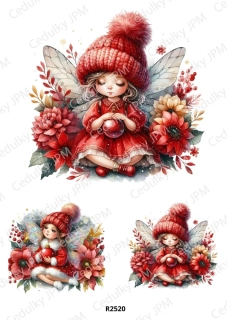 Rýžový a Soft papír A4 pro decoupage- R02520
