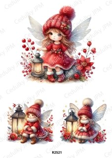 Rýžový a Soft papír A4 pro decoupage- R02521