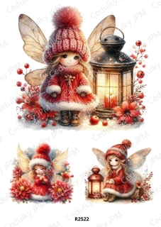 Rýžový a Soft papír A4 pro decoupage- R02522