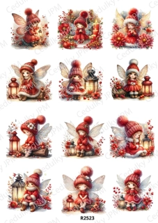 Rýžový a Soft papír A4 pro decoupage- R02523