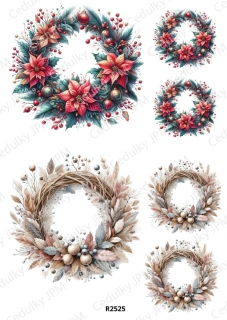Rýžový a Soft papír A4 pro decoupage- R02525
