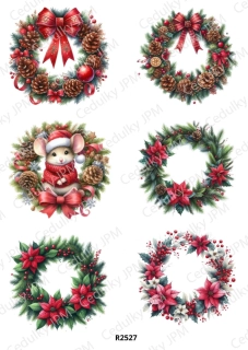 Rýžový a Soft papír A4 pro decoupage- R02527