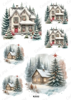 Rýžový a Soft papír A4 pro decoupage- R02532